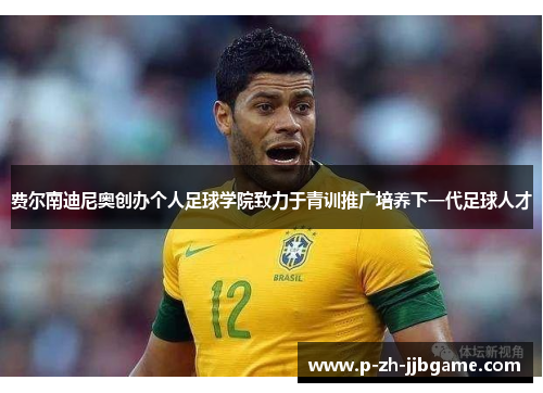 费尔南迪尼奥创办个人足球学院致力于青训推广培养下一代足球人才